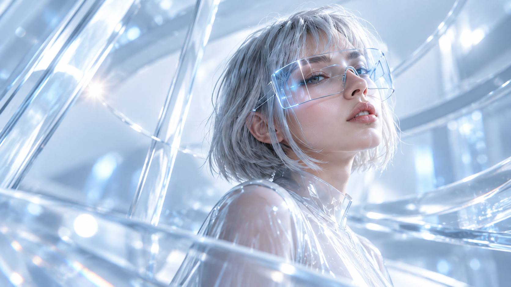 Aureqis Insight futuristic AI consulting visual