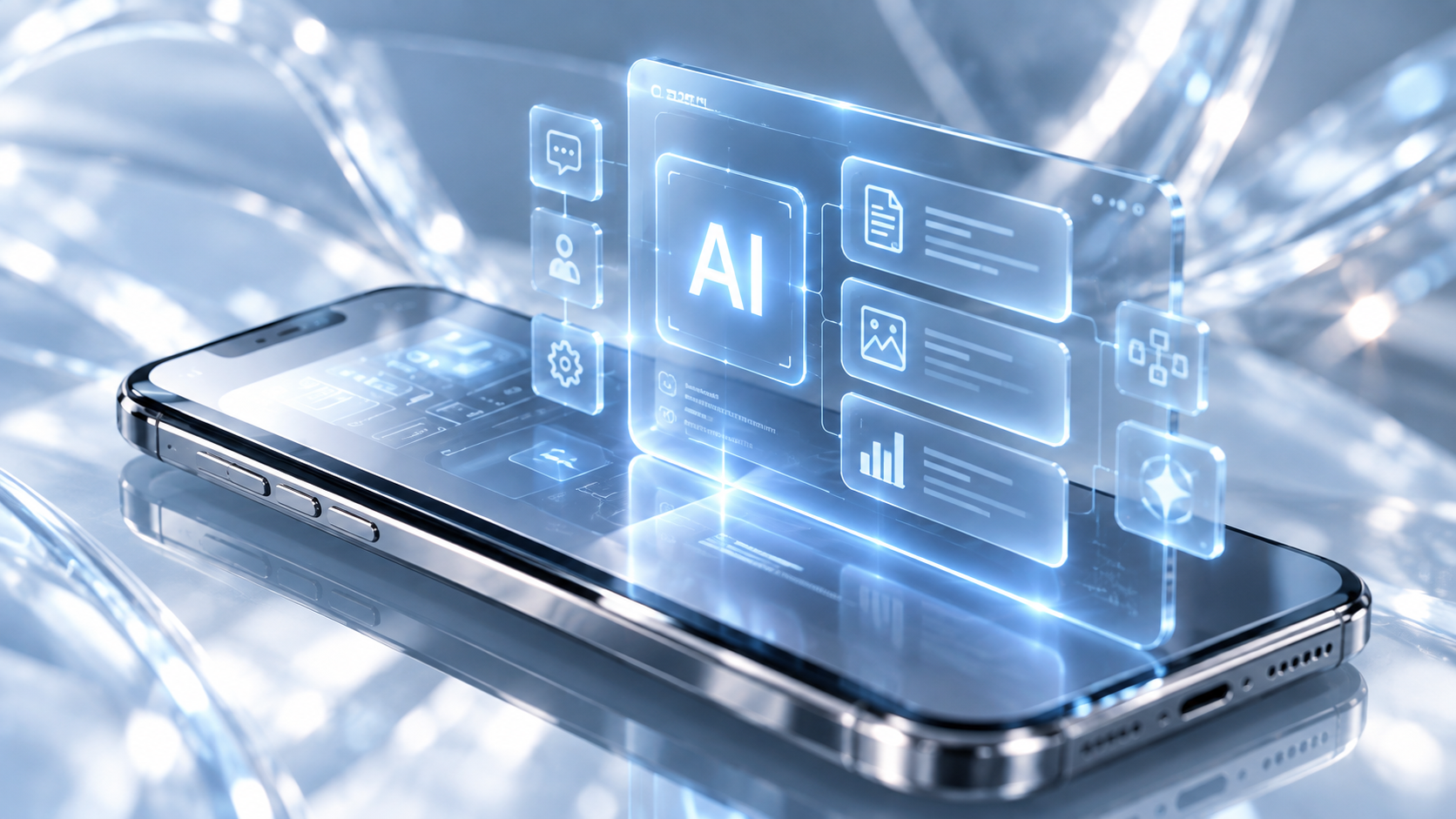 Mobile AI interface for practical workflow planning